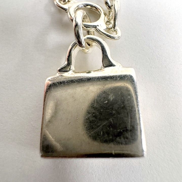 Hermes Amulet Kelly Bracelet Silver — view 3