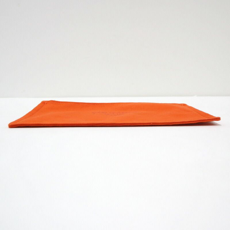 Hermes Yachting GM Orange Canvas Shoulder Bag — view 3