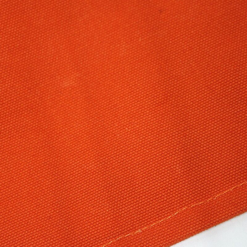 Hermes Yachting GM Orange Canvas Shoulder Bag — view 5