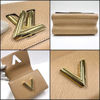 Louis Vuitton Twist PM 2-Way Shoulder Bag Natural Epi — view 4