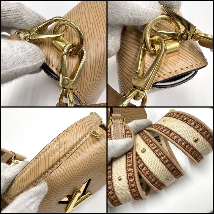 Louis Vuitton Twist PM 2-Way Shoulder Bag Natural Epi — view 5