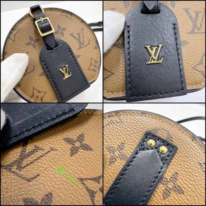 Louis Vuitton Mini Boite Chapeau Shoulder Bag Monogram Reverse — view 3