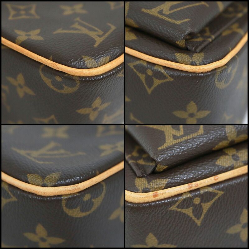 Louis Vuitton Viva-Cite MM Shoulder Bag Monogram — view 6