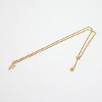 Fendi Logo Necklace Gold — view 3