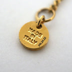Fendi Logo Necklace Gold — view 5