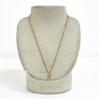 Fendi Logo Necklace Gold — view 8