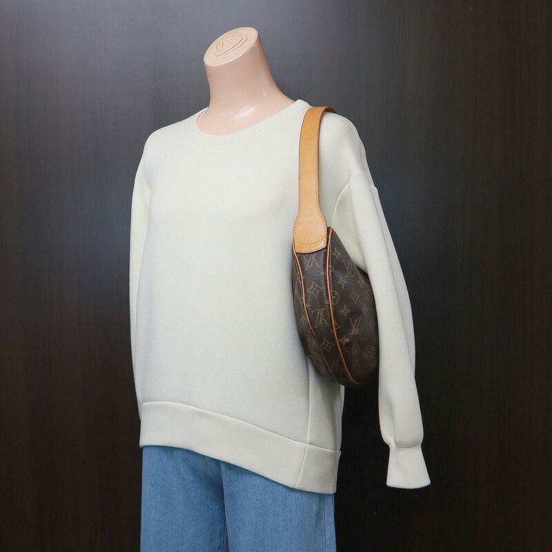 Louis Vuitton Croissant GM Shoulder Bag Monogram Brown — view 8