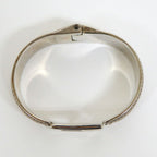 Gucci Patent Leather Bracelet Silver Gold — view 3