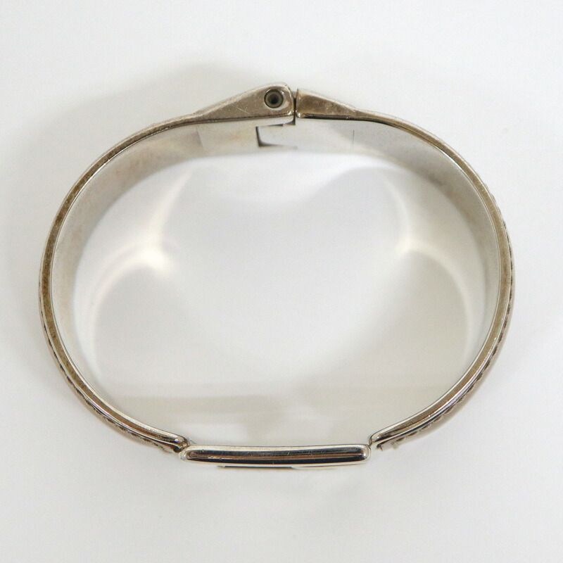 Gucci Patent Leather Bracelet Silver Gold — view 3