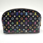 Louis Vuitton Pochette Cosmetics Monogram Multicolor Noir Black Grenade Shoulder Bag Grunade — view 2