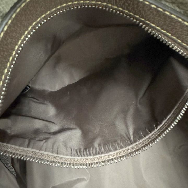 Gucci Large Duffle Boston Bag GG Supreme Beige Brown — view 9