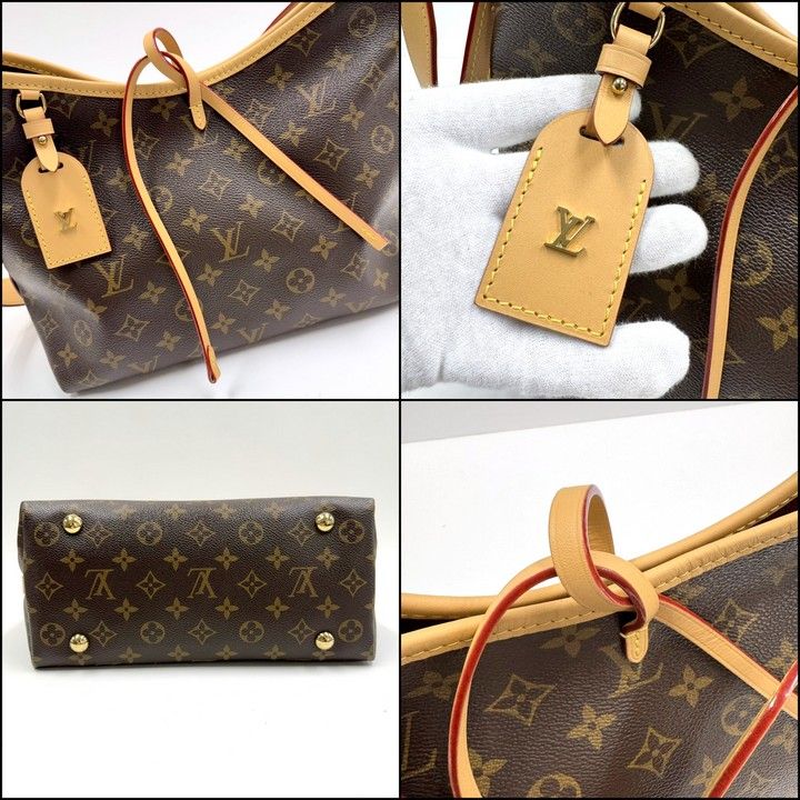 Louis Vuitton Carryall NM PM Shoulder Bag Monogram — view 3