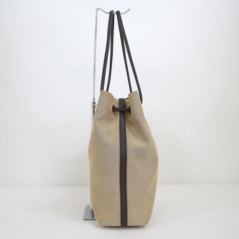Gucci Shoulder Bag Canvas Beige Brown — view 3