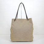 Gucci Shoulder Bag Canvas Beige Brown — view 2