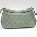 Gucci Ophidia Small Shoulder Bag Double GG Supreme Pearl Green Pale — view 3