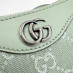 Gucci Ophidia Small Shoulder Bag Double GG Supreme Pearl Green Pale — view 4
