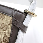 Gucci Mini Bucket Shoulder Bag GG Canvas Leather Sherry — view 6