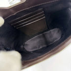 Gucci Mini Bucket Shoulder Bag GG Canvas Leather Sherry — view 8