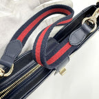 Gucci Moonside Mini Shoulder Bag GG Canvas Leather Sherry — view 5
