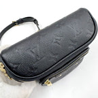 Louis Vuitton Mini Bum Bag 2-Way Chain Empreinte Noir Black — view 3
