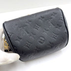 Louis Vuitton Mini Bum Bag 2-Way Chain Empreinte Noir Black — view 2