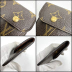 Louis Vuitton Multicles Lava Coin Case Monogram Brown Gold — view 3