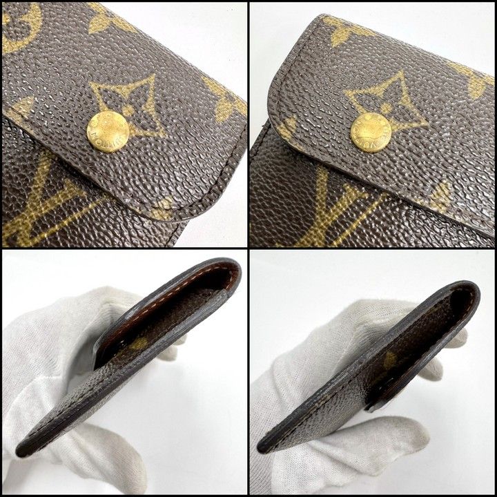 Louis Vuitton Multicles Lava Coin Case Monogram Brown Gold — view 3