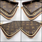 Louis Vuitton Viva-Cite 2-Way Shoulder Bag Monogram Brown Gold — view 4