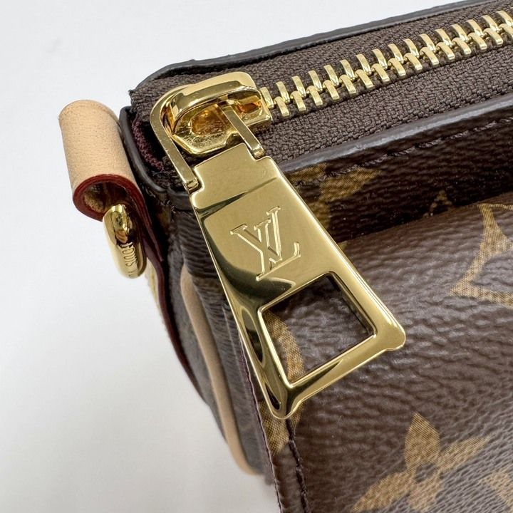 Louis Vuitton Viva-Cite 2-Way Shoulder Bag Monogram Brown Gold — view 6