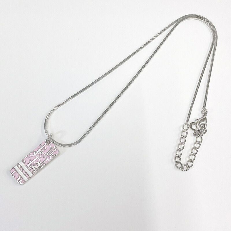 Dior Trotter Necklace Plated Pink — view 2