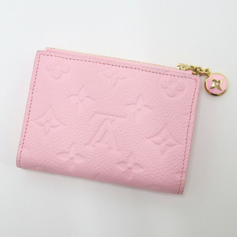 Louis Vuitton Portefeuille Lisa Monogram Empreinte Cotton Candy Pink — view 2