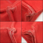Hermes Deauville MM Tote Red Cotton — view 7