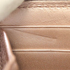 Gucci Zip Around Wallet Micro Guccissima Patent Leather Metallic Pink Gold Metallic-pink X — view 8