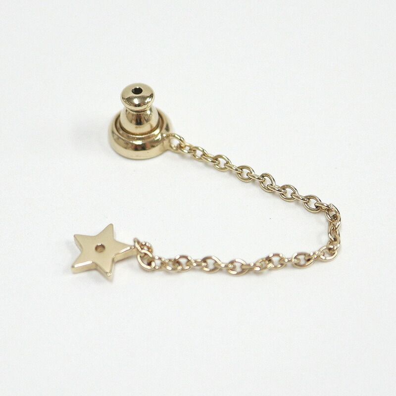 Dior Swing Earrings CD Logo Star Costume Pearl Gold Plated X Milky White — view 5