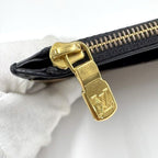 Louis Vuitton Slim Purse Coin Case Monogram Reverse Brown Black — view 8