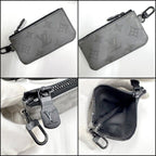 Louis Vuitton Duo Messenger Monogram Shadow Gray Black — view 9