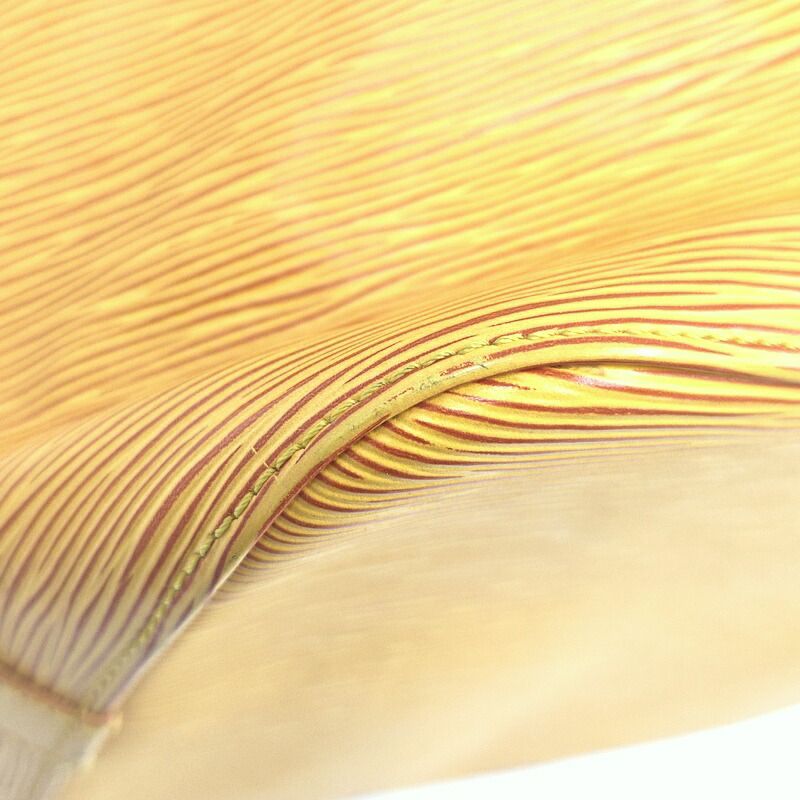 Louis Vuitton Petit Noe Shoulder Bag Epi Tassili Yellow — view 8