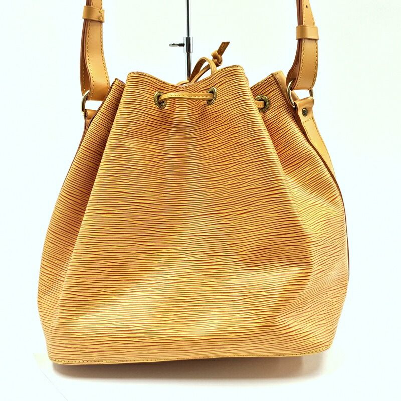 Louis Vuitton Petit Noe Shoulder Bag Epi Tassili Yellow — view 3