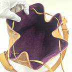 Louis Vuitton Petit Noe Shoulder Bag Epi Tassili Yellow — view 5
