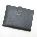 Hermes Bearn Compact Bifold Wallet Epsom Black Gold — view 2