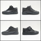 Chanel High Cut Sneakers Shoelace Type Leather Black 37 — view 6