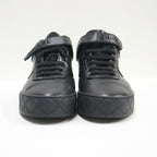 Chanel High Cut Sneakers Shoelace Type Leather Black 37 — view 4