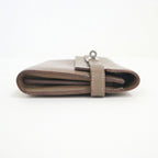 Hermes Kelly Wallet Top Silver Epsom — view 3
