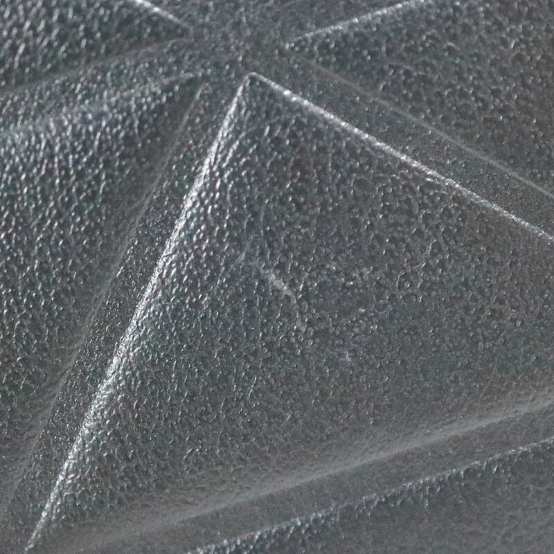 Prada Card Holder Black Triangle Leather — view 6