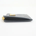 Prada Card Holder Black Triangle Leather — view 3