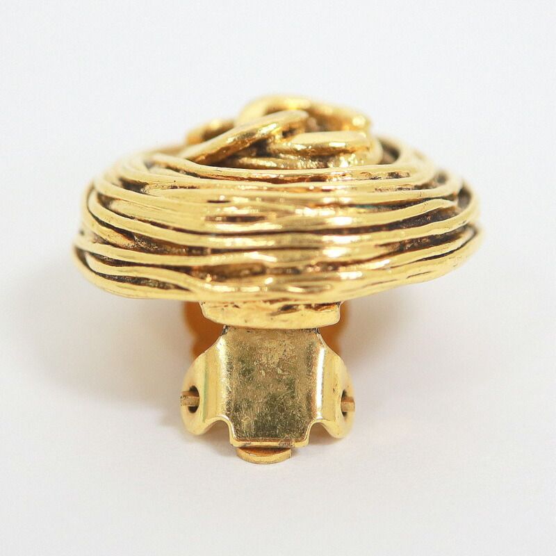 Chanel Earrings Gold 23 — view 4