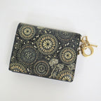 Dior Bifold Compact Wallet Giraffe Black Yellow Leather X — view 2
