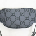 Gucci Large Belt Bag Dark Gray Black X — view 2