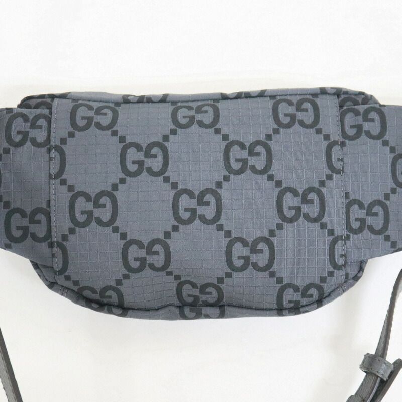 Gucci Large Belt Bag Dark Gray Black X — view 2