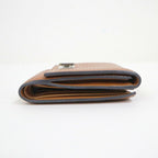 Fendi Peekaboo Wallet Beige Leather — view 3